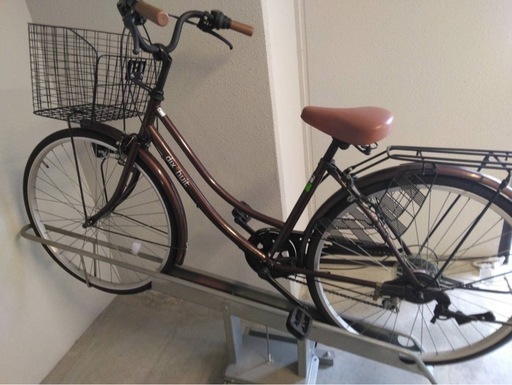 りん【大阪市・手渡し希望】自転車 ギア付き りん様専用【大阪市・手渡し希望】自転車 ギア付きの通販 by
