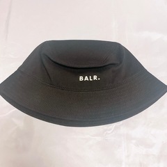 BALR. ハット ブラック LOGO BUCKET HAT-JETの画像