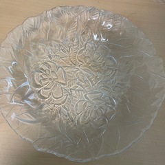 ガラス大皿の画像