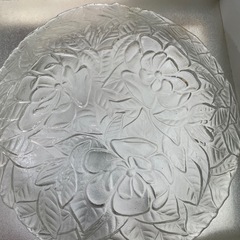 ガラス大皿の画像