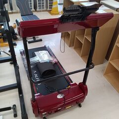 リユースのサカイ栃木店★ジモティ割あり★ ALINCO プログラムランニングマシン ブラック×レッド W67×D133×H100 クリーニング済み TC9993の画像