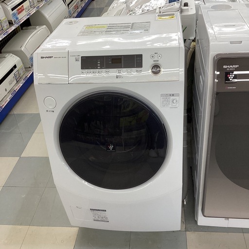 ⭐️春日市⭐️10Kg/6kgドラム式洗濯機⭐️SHARP⭐️シャープ⭐️2021