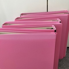 【新品未使用】キングジム30穴A4リングバインダーの画像