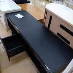 リユースのサカイ太田店★ジモティ割あり★  テレビ台 ブラック H45×D45×W137.5 クリーニング済み OJ10286の画像