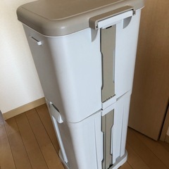 2段分別　ゴミ箱の画像