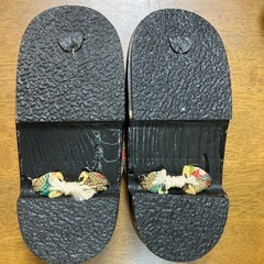 未使用　女性用　下駄の画像