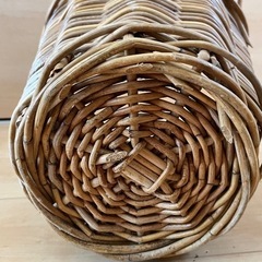 観葉植物用、竹編み、かごの画像