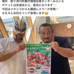 チャリティプロレスinしんとつかわの画像