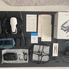 Mavic Air DJI ドローン マビック バッテリー3個付き　箱有り　アクティブホワイトの画像