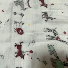 120cm×120cm モスリンガーゼ スワドル おくるみの画像