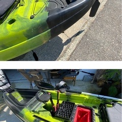 足漕ぎカヤックの画像
