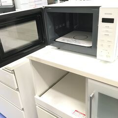 ★リユースのサカイ横浜南店★YM1326 IRISOHYAMA 電子レンジ PMG-F118-W 24年製 動作確認／クリーニング済みの画像