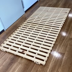 床置きすのこベッド【町田市再生家具】　251279の画像
