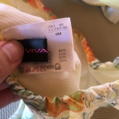 レディース水着　果物柄　※8月13日までの画像