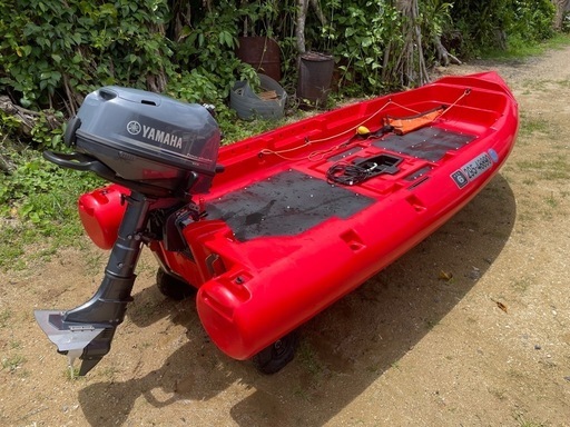 ハンターボートカヤック6馬力セット