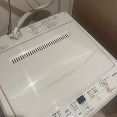 安い洗濯機と交換部品の画像