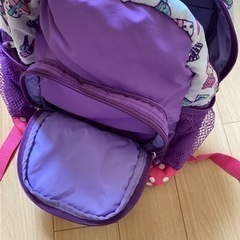 リュック　女の子向き　コスメ柄の画像