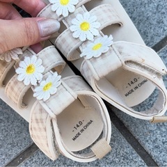(お取引中)子供用品 - サンダル 女の子の画像