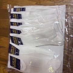 新品未使用8足 ソックス 25-27cm 白 ホワイトの画像