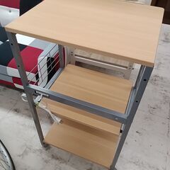 リユースのサカイ栃木店★ジモティ割あり★  ラック ライトブラウン W49×D42×H137.2 クリーニング済み TC9998の画像