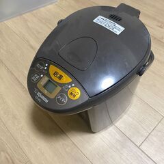 キヤノン製プリンターと象印の電気ポットのセットの画像