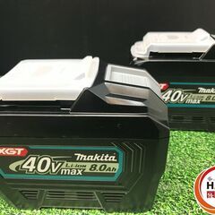 makita マキタ XGT10 パワーソースキット 40V 8.0Ahバッテリ×2 充電器 ケース付 未使用 【ハンズクラフト沖縄豊見城店】の画像