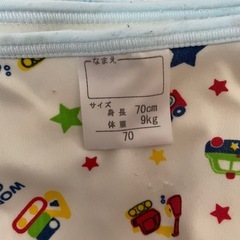3枚セット 70cm 布おむつカバーの画像