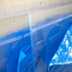 未使用 アクリル板 透明 厚さ5mm 約73cm × 151cm １枚〜◎  端材の画像