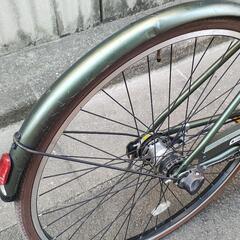27インチ フリーパワー アミティ 自転車 オートライト 内装3速ギア の画像