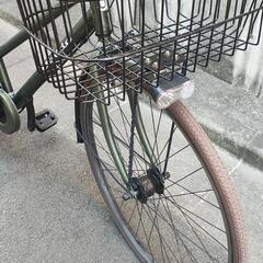 27インチ フリーパワー アミティ 自転車 オートライト 内装3速ギア の画像