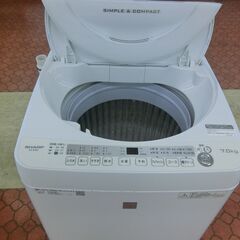ID 648241 　シャープ　7K　２０１８年製　ES-7E5-KWの画像