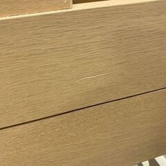 光製作所 子供用2段ベッド シンプル コンパクトデザイン ナチュラル ウッド 寝具 ハシゴ スノコ 中古家具 店頭引取歓迎 R9835の画像