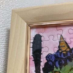 ジグソーパズル 完成品 御木幽石 みきゆうせき お地蔵 1000ピースの画像
