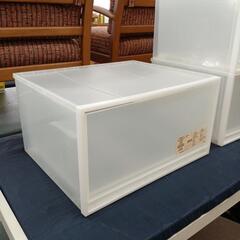 【ドリーム尾浜店】衣装ケース　無印良品　高さ(H)30×幅 (W)55×奥行(D)44.5(cm)の画像