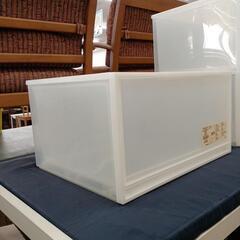 【ドリーム尾浜店】衣装ケース　無印良品　高さ(H)30×幅 (W)55×奥行(D)44.5(cm)の画像