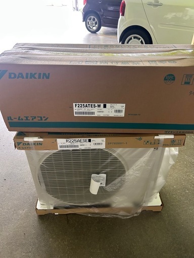 新品」2025年式 ダイキンエアコン 6畳用2.2k （1年保証付き）