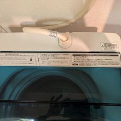 洗濯機4.5Kg　無料引き渡しの画像