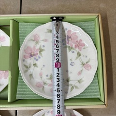 ナルミ　花柄お皿５枚の画像