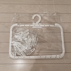 クリップ付きハンガーの画像