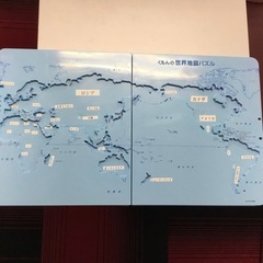 世界地図パズル　KUMON 公文の画像