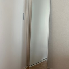 全身鏡　ミラー　　壁掛け付き　にとりの画像