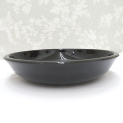 骨董・民芸品 谷内秀治 輪島塗 菓子鉢 寿松 菓子盆 菓子器 漆器 沈金 黒 箱有 能登輪島 【キモノオフ野々市若松店】の画像