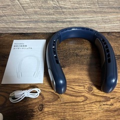 首掛け扇風機 ネッククーラー 超大風量 3段階無段階調節 静音 熱中症対策の画像