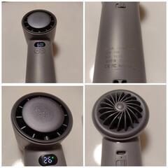 コイズミ クリップファンとハンディ扇風機のセットの画像