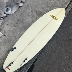 サーフボード　6'4" CRUZ フィン付き　札幌市北区の画像