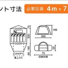 大人気　値段応相談　コールマン BCキャノピードーム IV 300 UVPROの画像