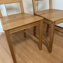 IKEA ダイニングチェア2脚セットの画像