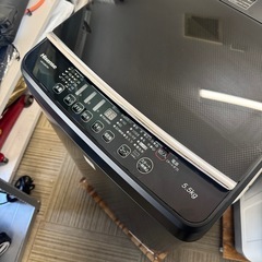 【超美品‼️】ハイセンス 2020年製 5.5kg全自動洗濯機 おしゃれ着コース搭載 高級ガラストップ ブラック♪の画像