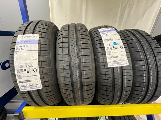MICHELIN ENERGY SAVER 4155/65R14 ミシュラン4本