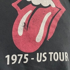 【XXL】ローリングストーンズ 公式 1975 US TOUR TEE 古着 90s 00s ヴィンテージ Tシャツの画像